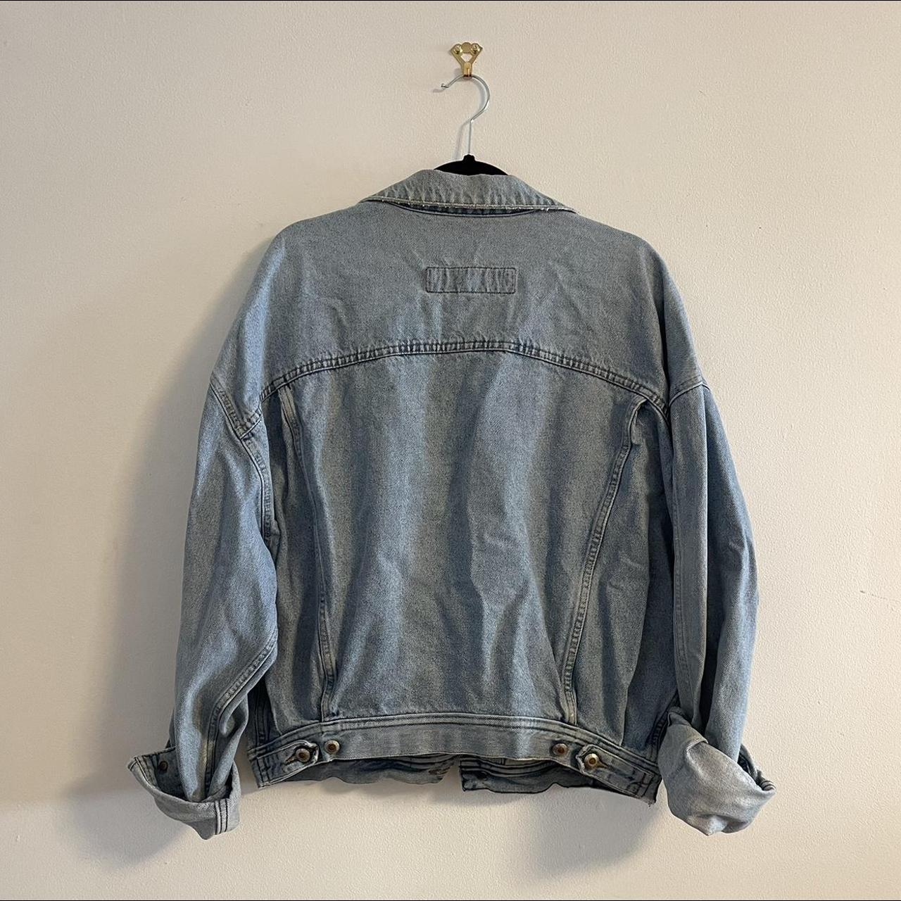 BLUE SYSTEM Denim Jacket Vintage distressed blue... - Depop