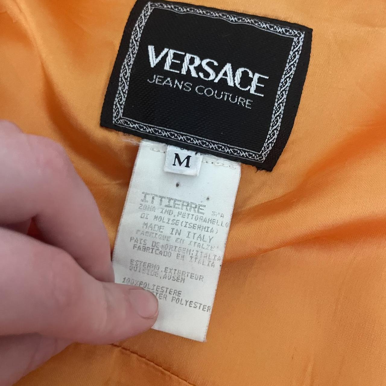 Vintage 80s/90s swirl pattern Versace jeans couture | Depop