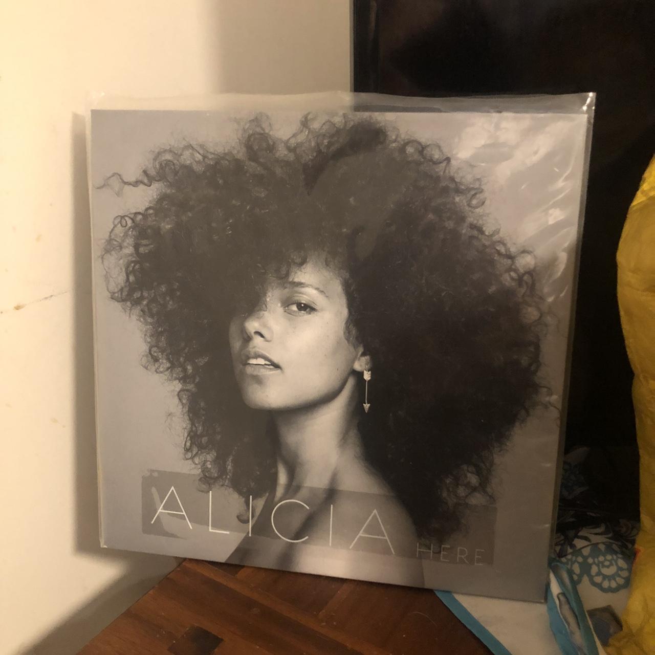 Alicia Keys - HERE vinyl - single black vinyl record... - Depop