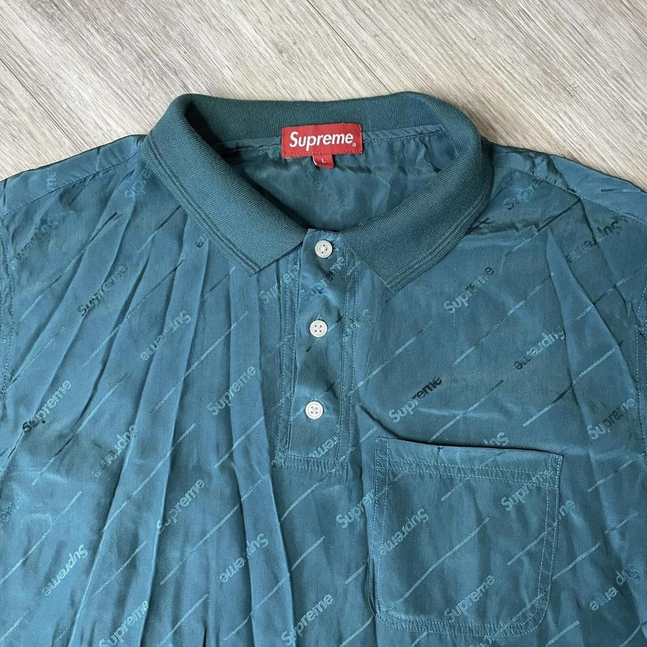 Supreme shop silk polo