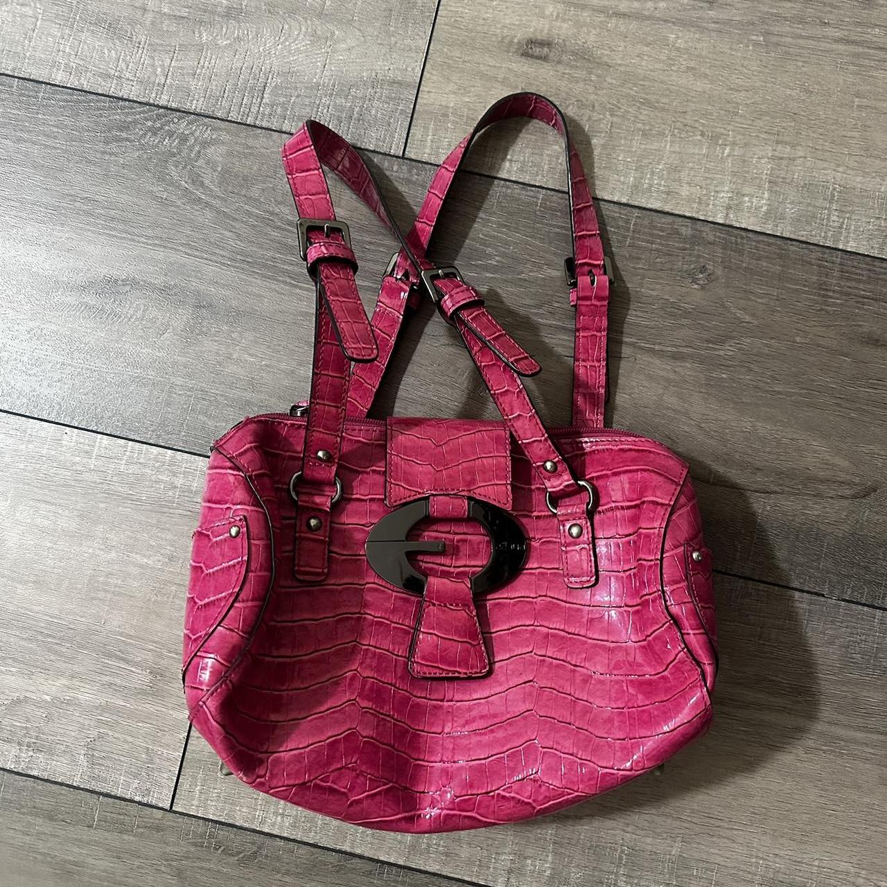 Hot Pink Kasinta Pouch Crossbody Bag - GUESS