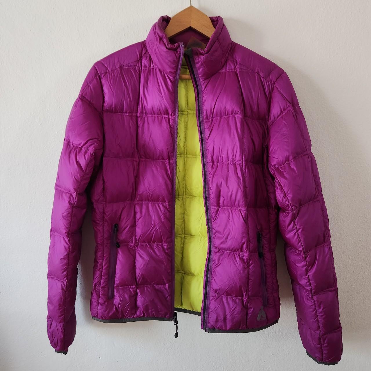 Eddie Bauer Women's Pink and Purple Jacket | Depop