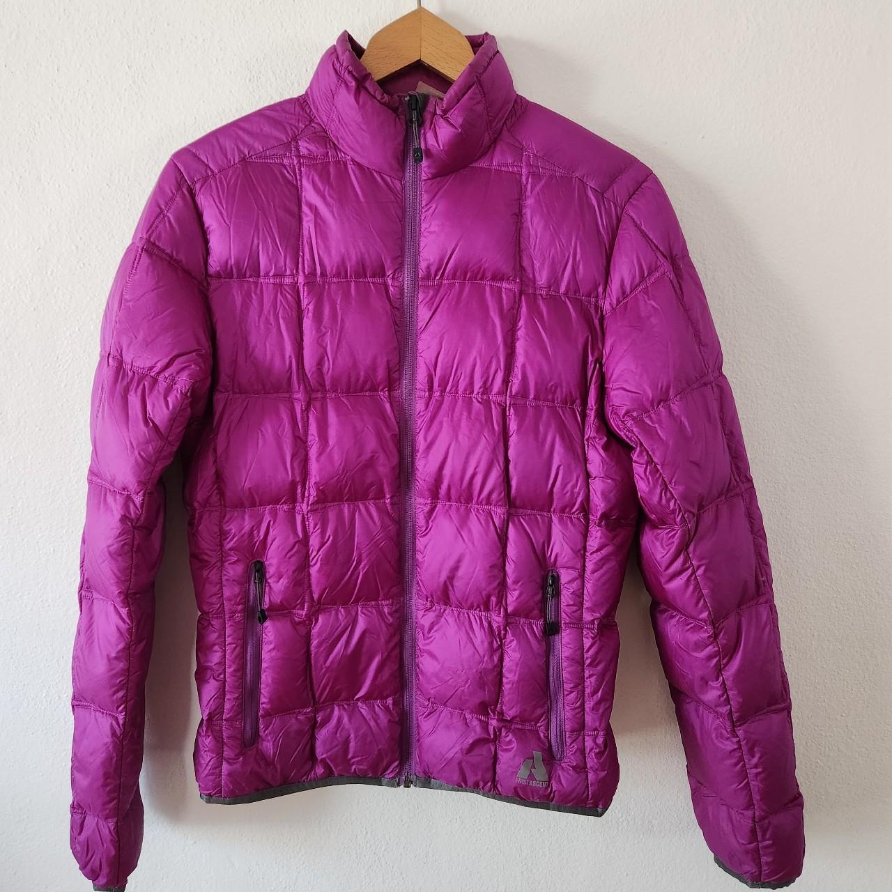 Eddie Bauer Women's Pink and Purple Jacket | Depop