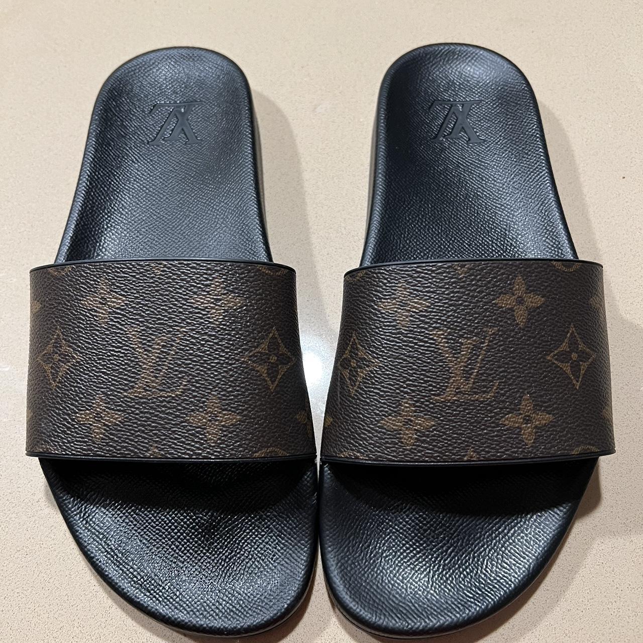 Louis Vuitton sandal. Good condition. Come with one - Depop