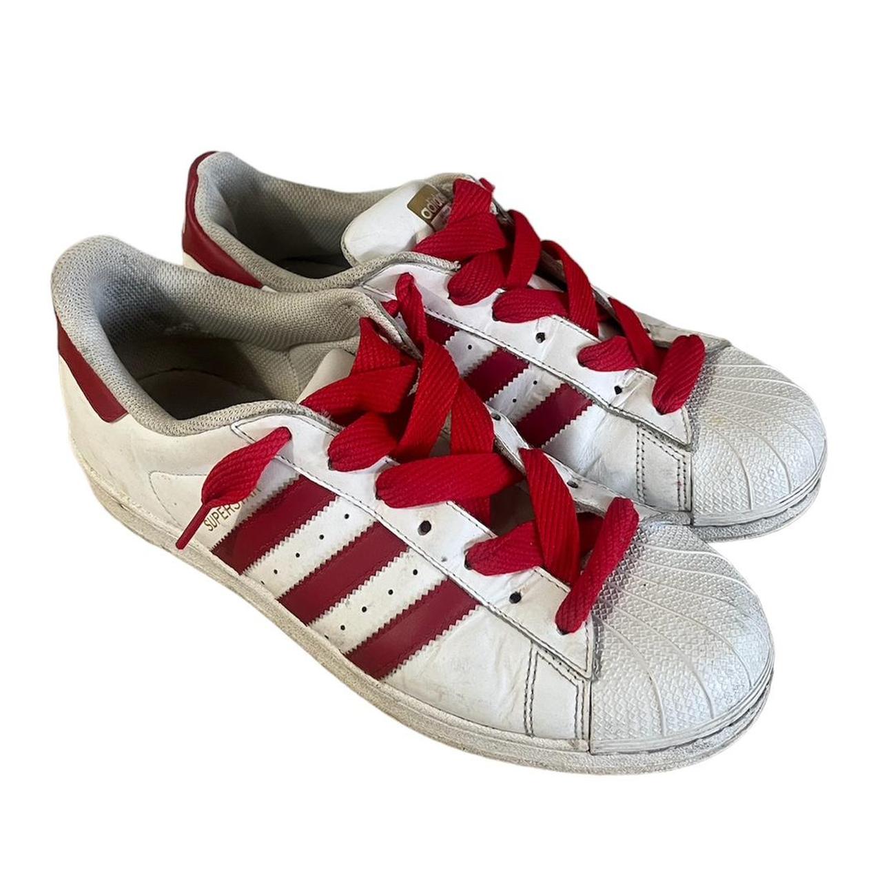 Adidas superstar red clearance 2015