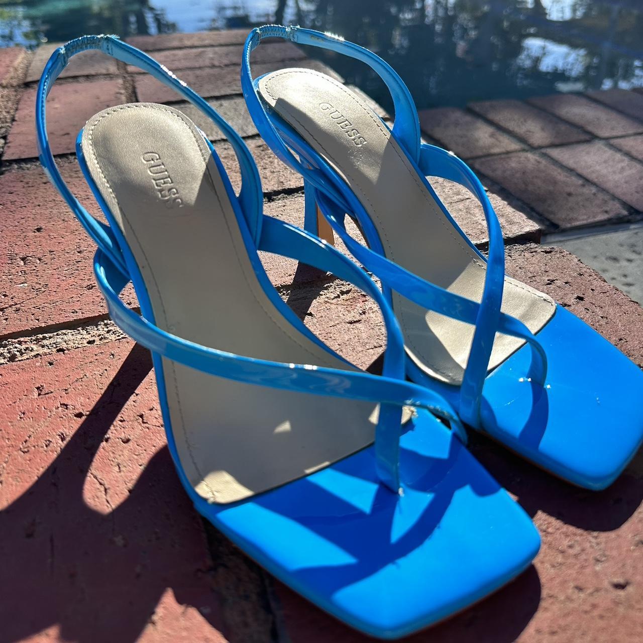 Guess hot sale blue sandals