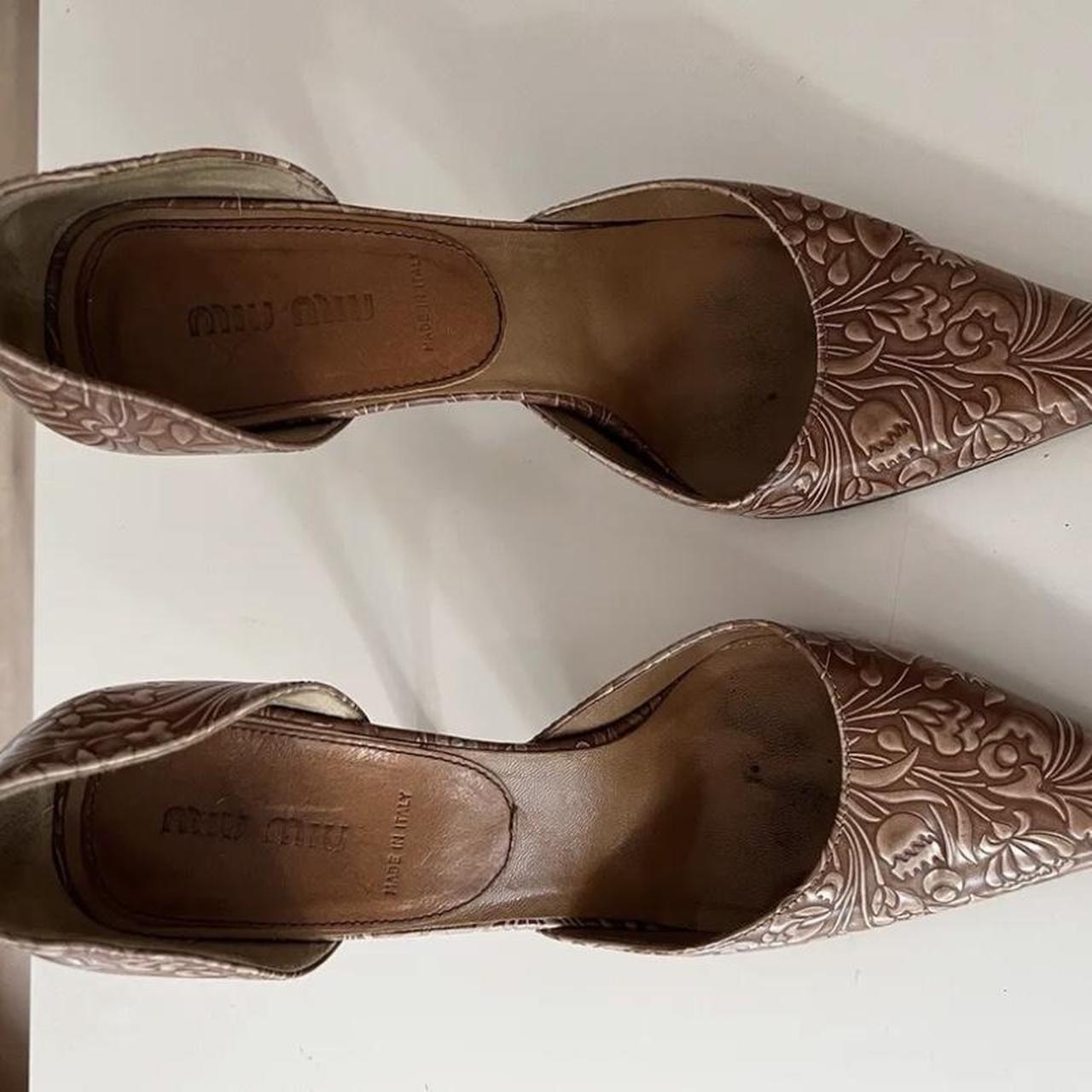 miu miu platform pumps