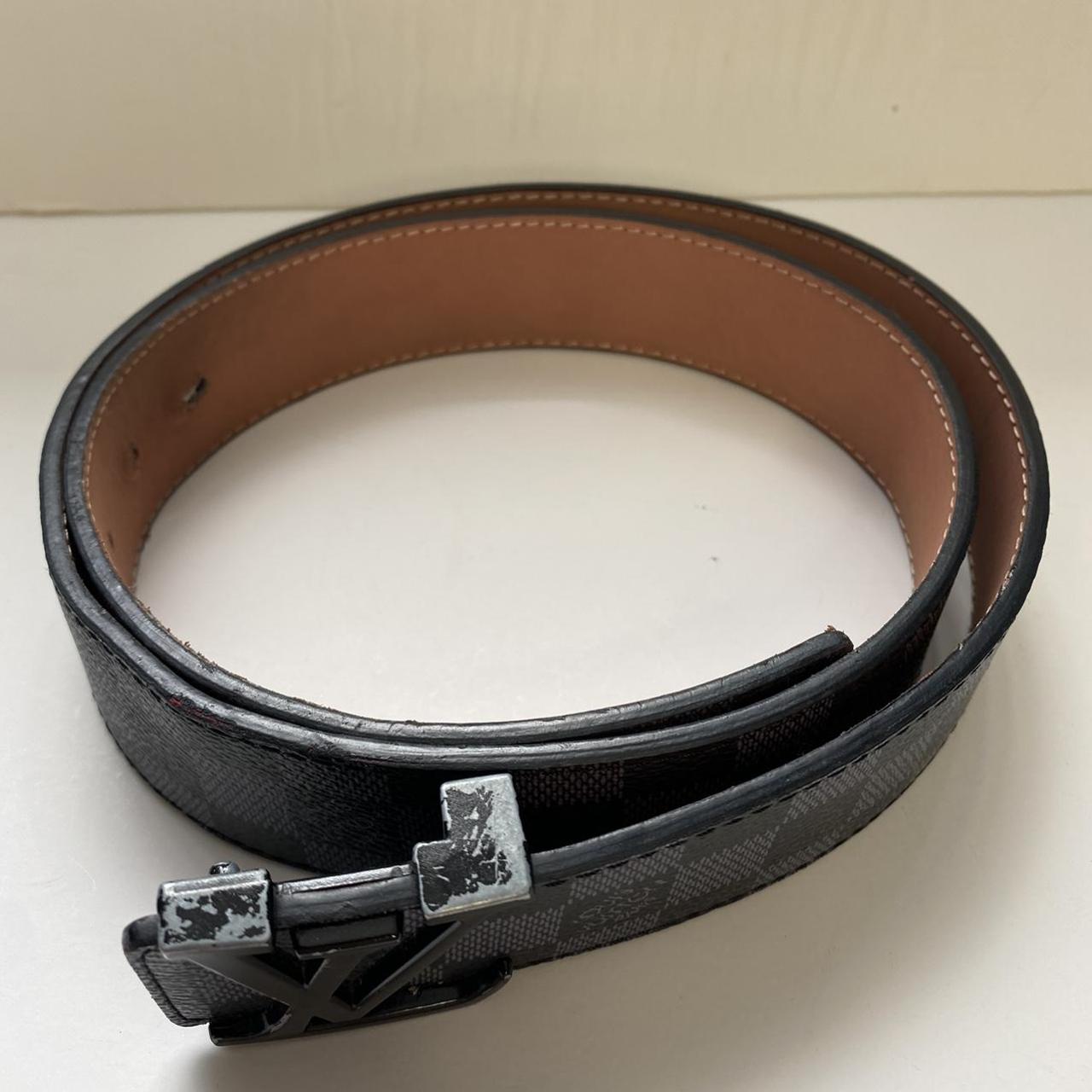 mens grey belt