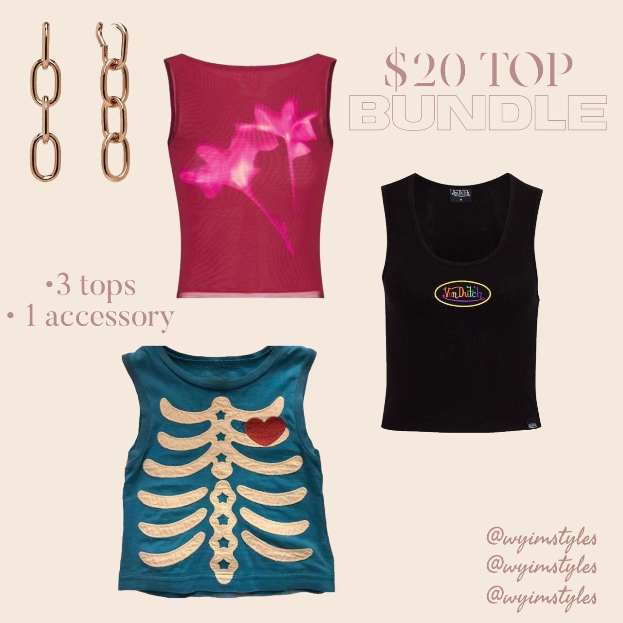 Bundle selling of 3 Tops