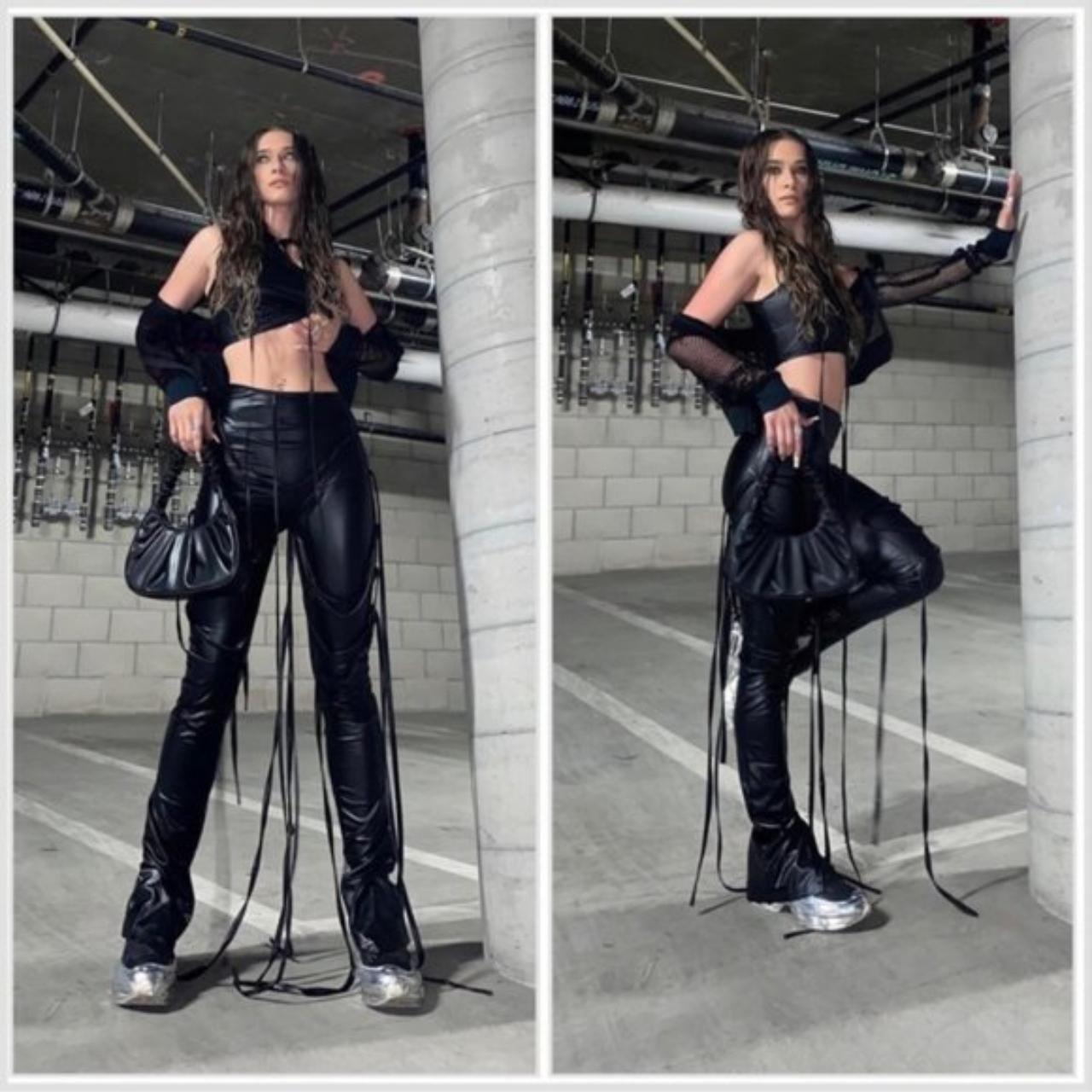 BlushMark Fallon Erica Black Pants sz Medium Fun... Depop