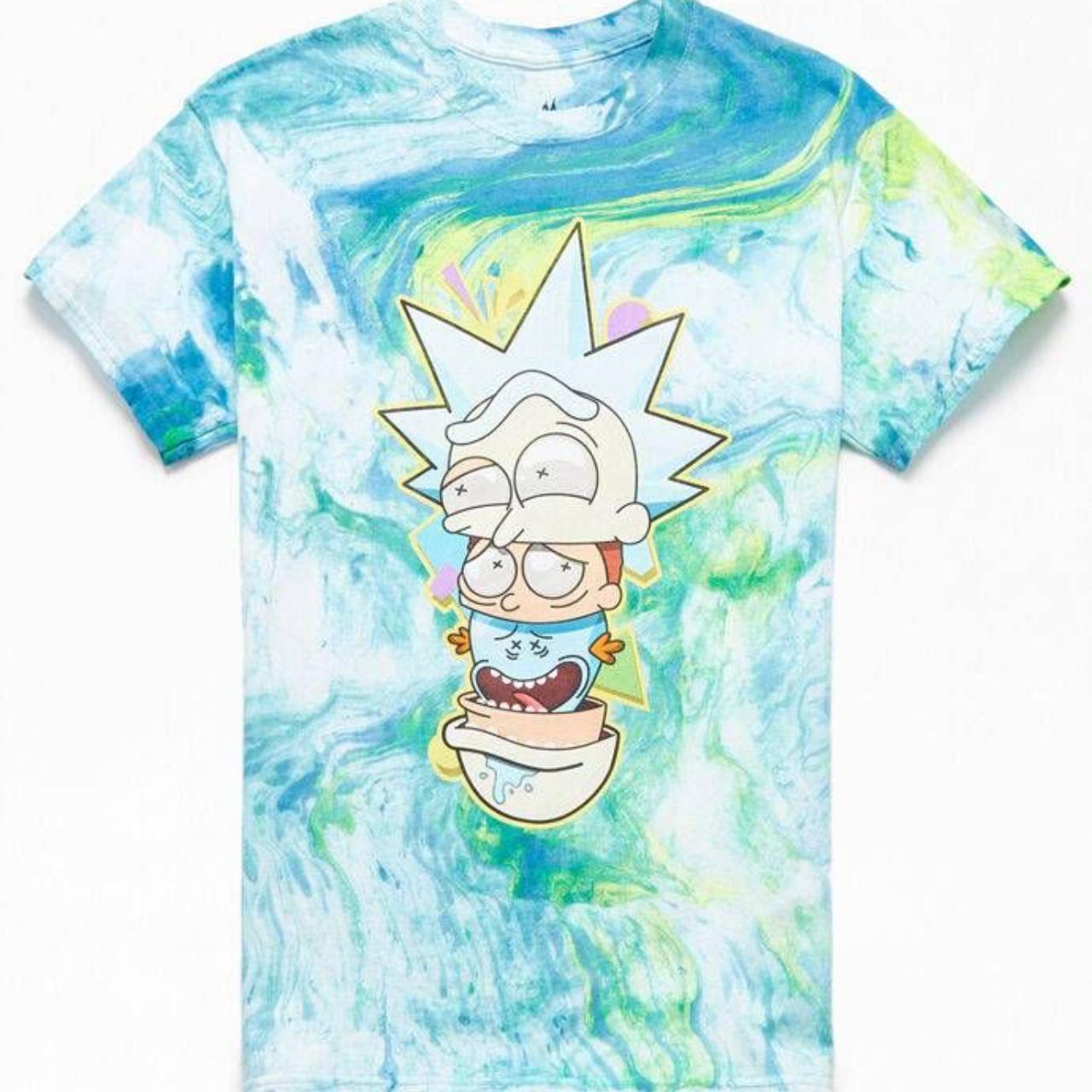 rick and morty t shirt pacsun