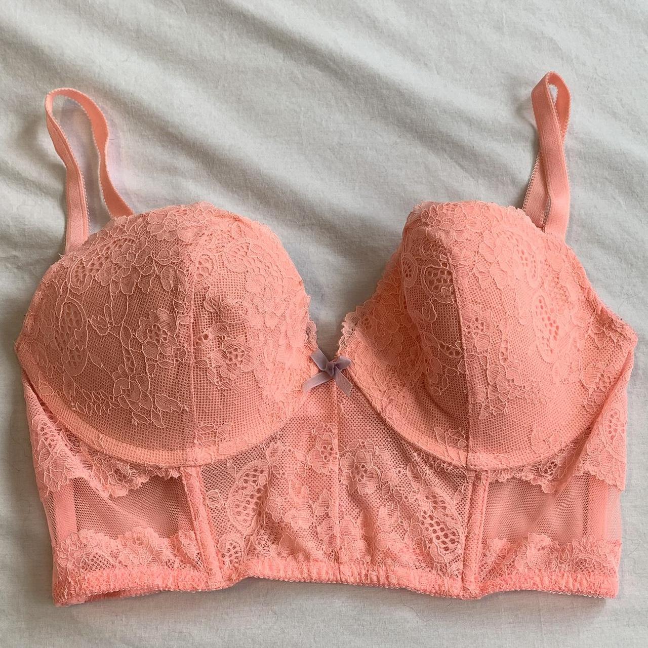 Dream Angels bra! Beautiful light pink lacy and - Depop