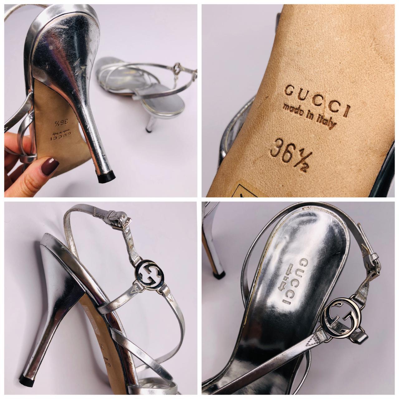 Women's Horsebit platform sandal in silver metallic leather
