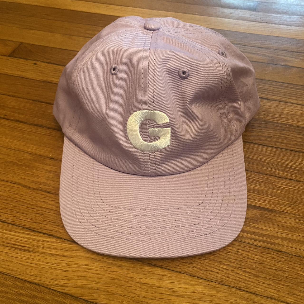 Golfwang Lavender ‘G’ Hat, 6 panel, leather...