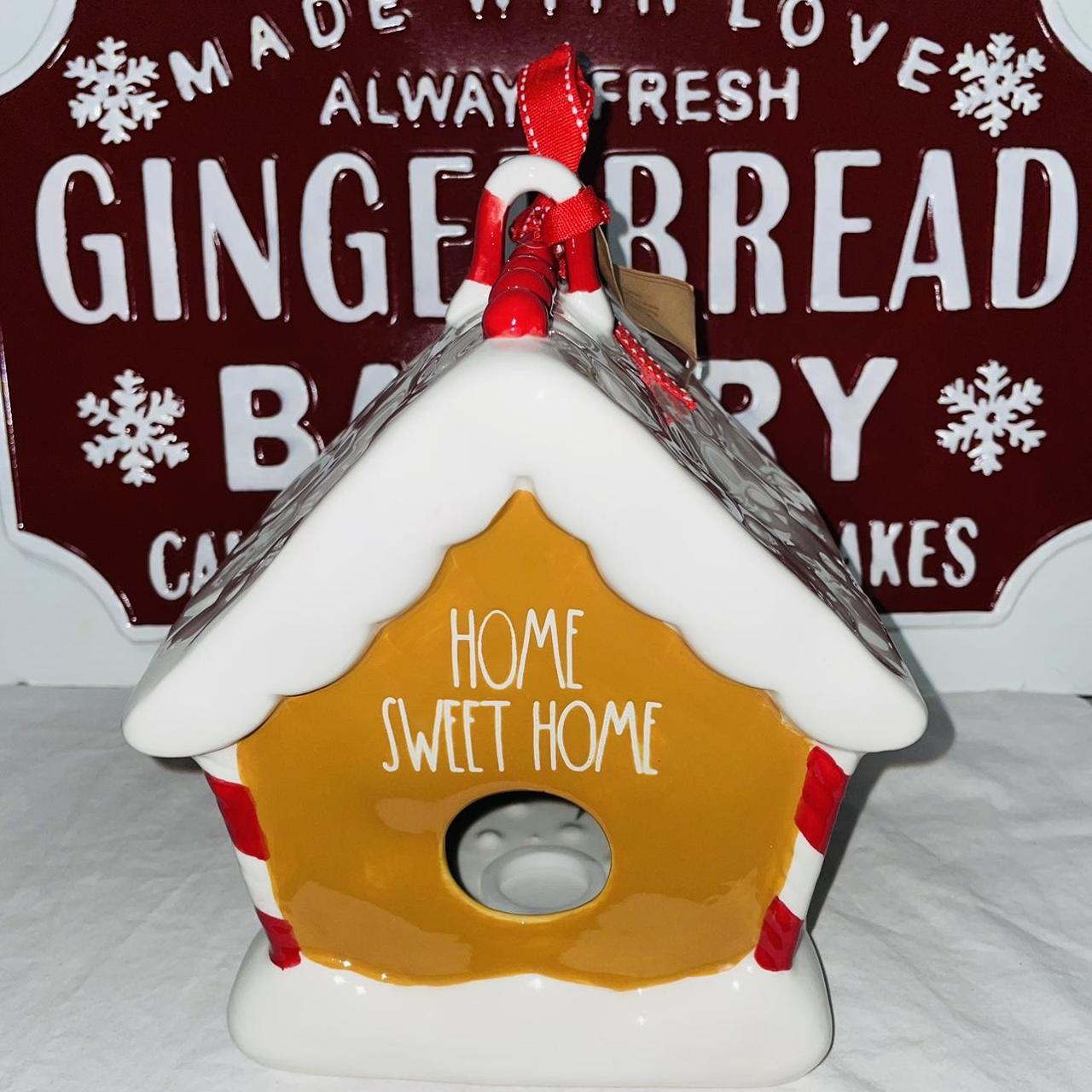 Rae Dunn Gingerbread Home Sweet popular Home birdhouse