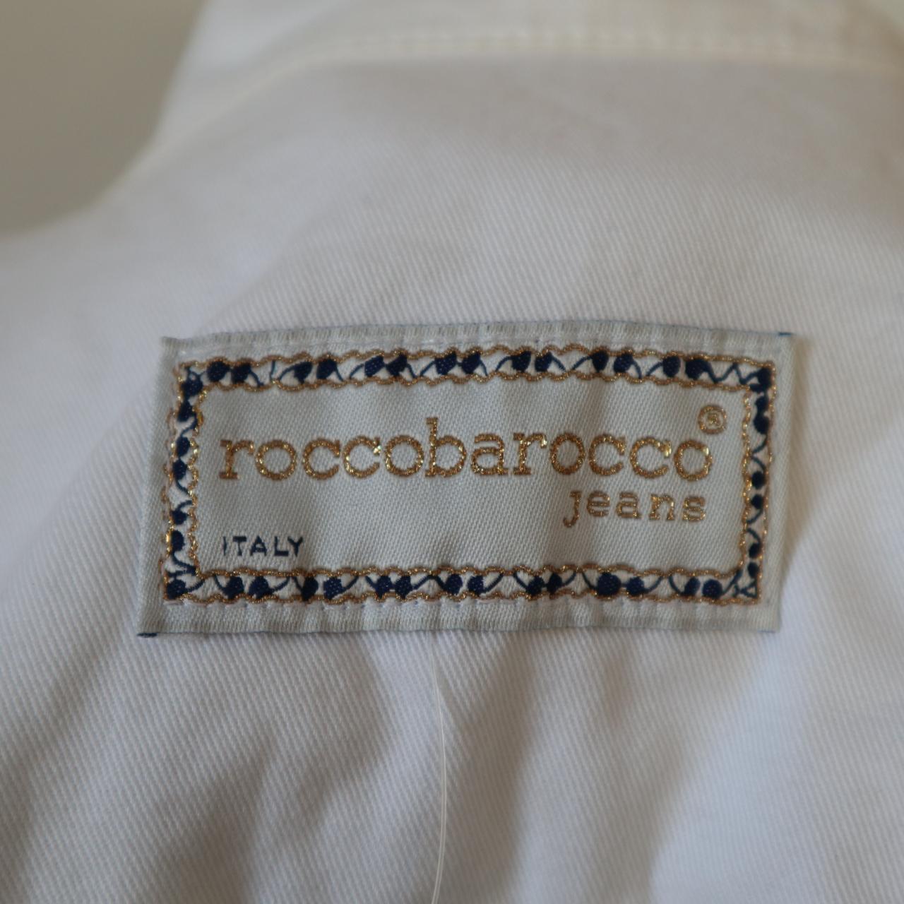 #roccobarocco #jeans #madeinitaly #vintage Completo... - Depop