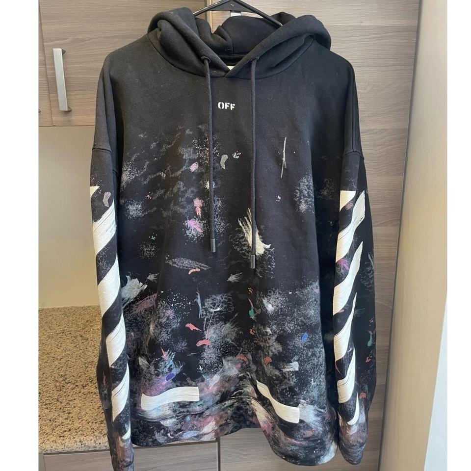 Off White Galaxy Hoodie