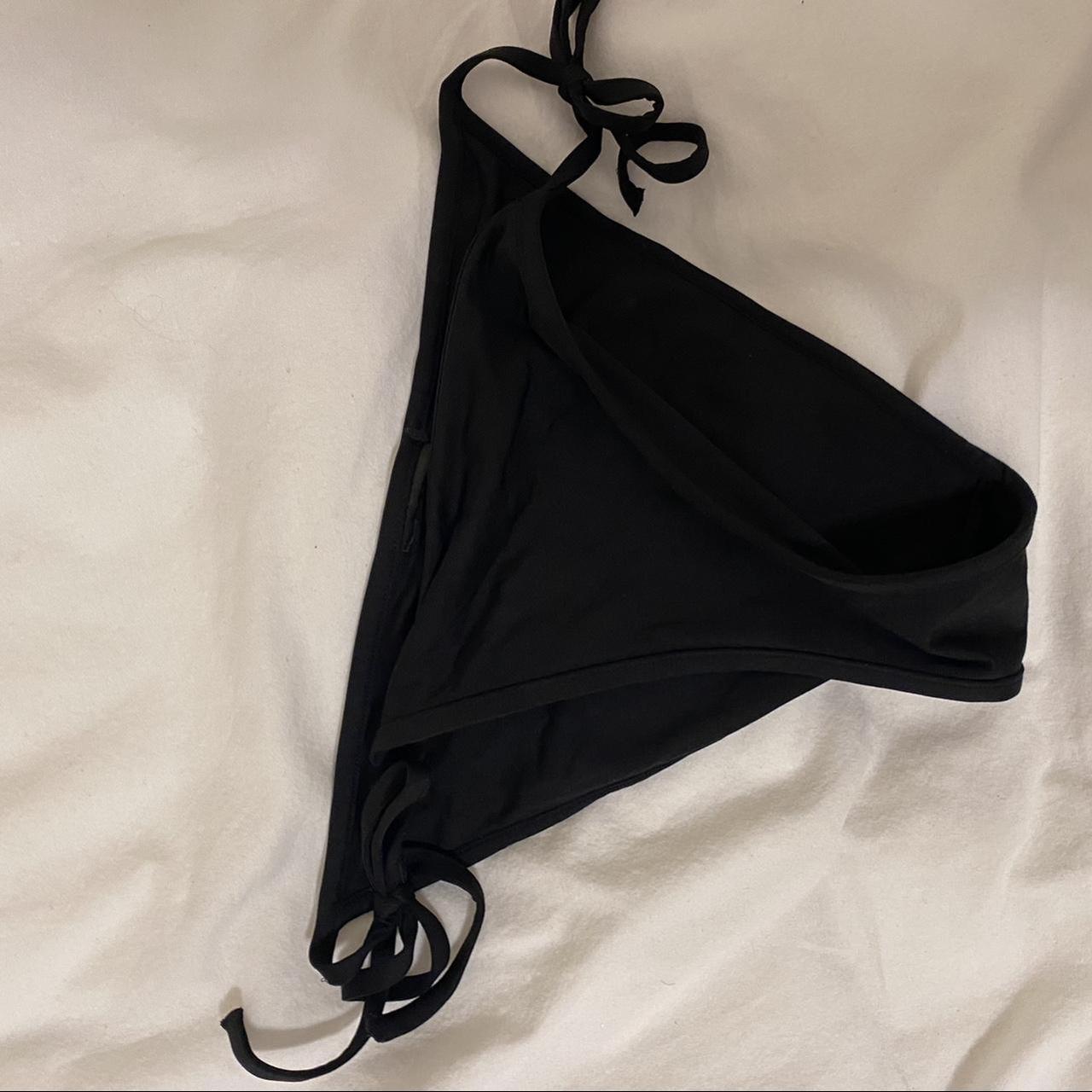 H&M Women's Black Swimsuit-one-piece | Depop