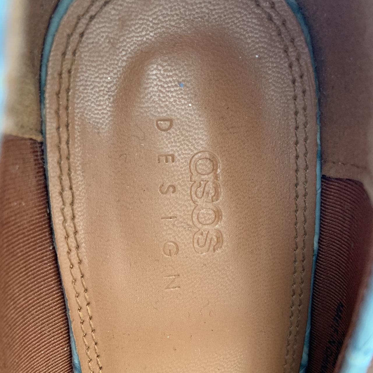 asos blue heels