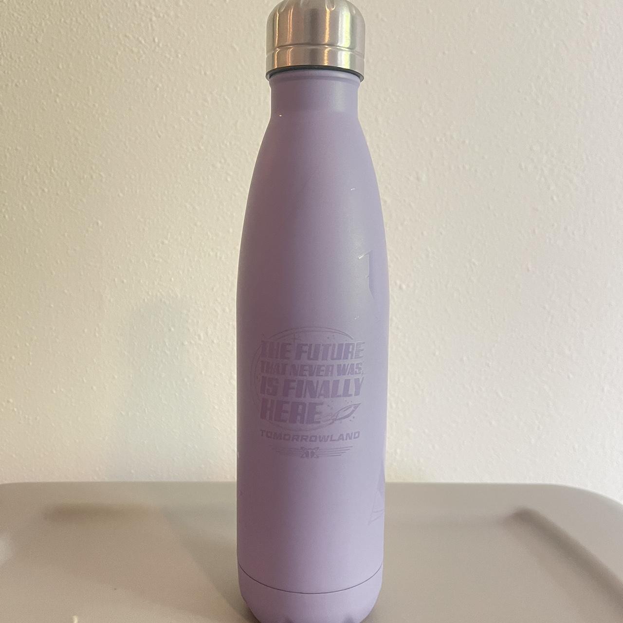 Disney Water Bottle - Tomorrowland Purple Wall