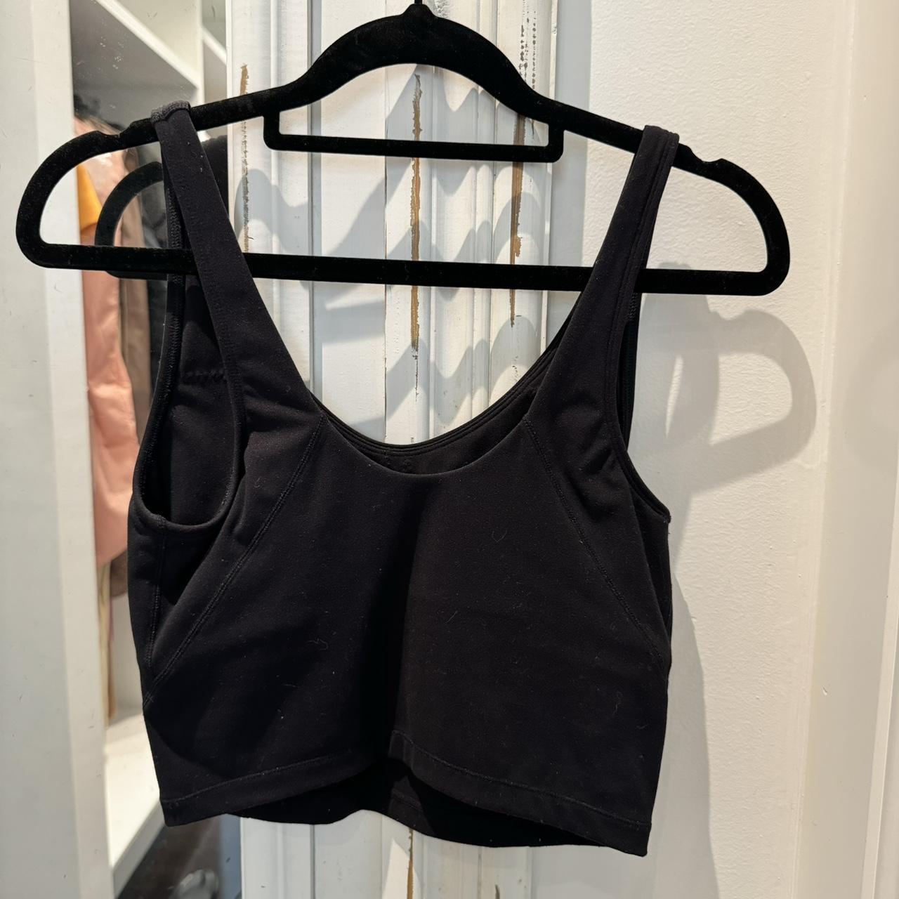 SPORTY AND RICH Cropped printed stretch tank Size... - Depop