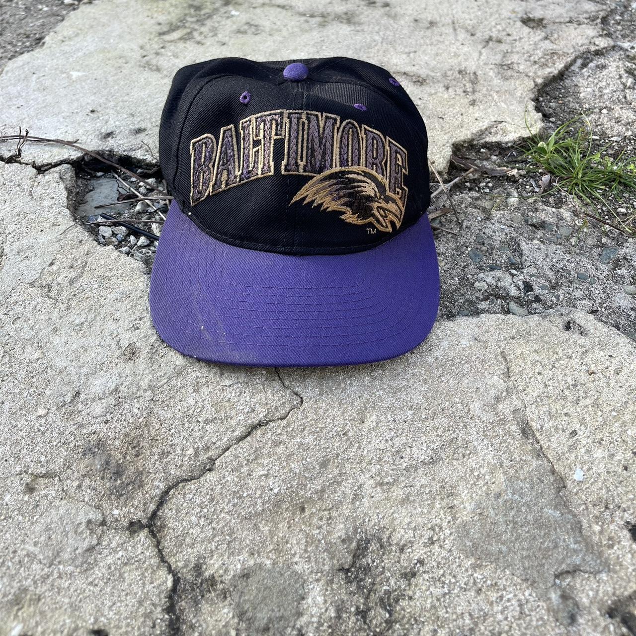 Vintage Baltimore ravens SnapBack hat New w tags - Depop