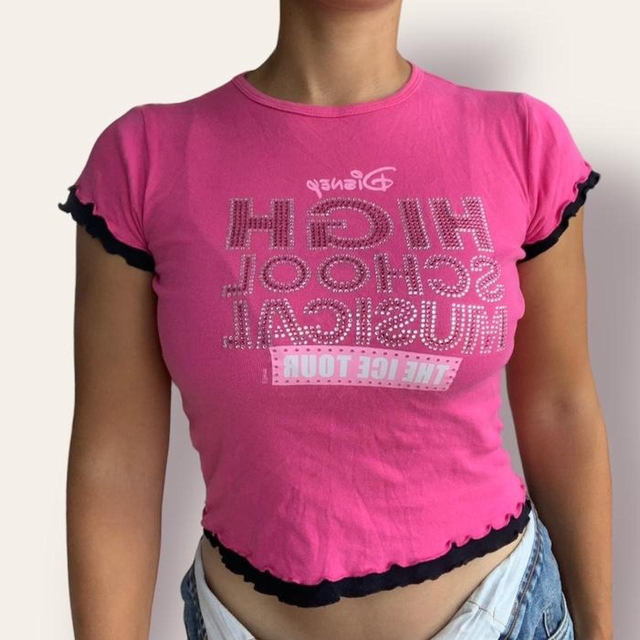 brand: high school musical size: XL (14/16) pink - Depop