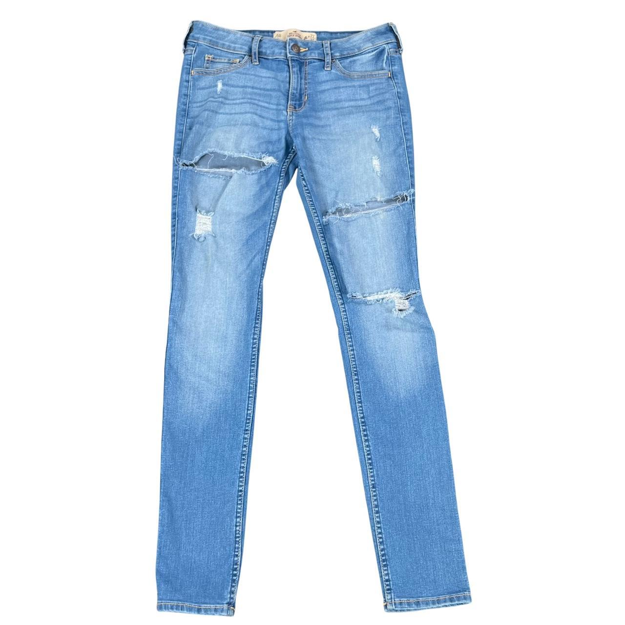 Hollister Super Skinny Jeans 👖 Pre-loved but in - Depop