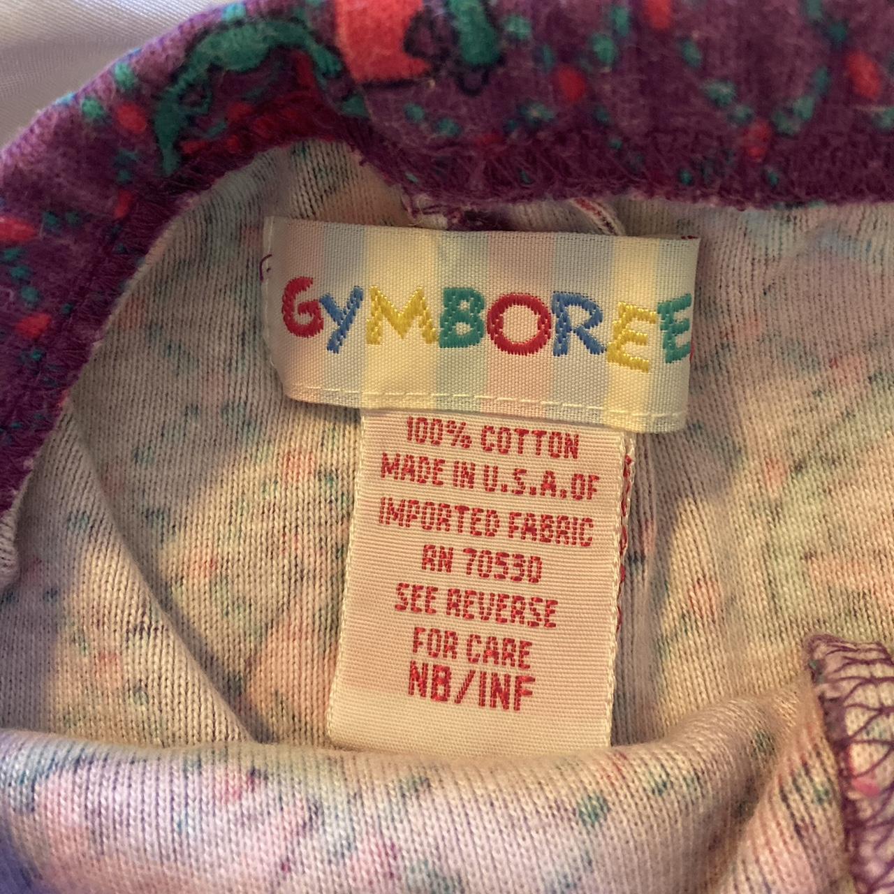 Gymboree Blue and Pink Leggings (5)