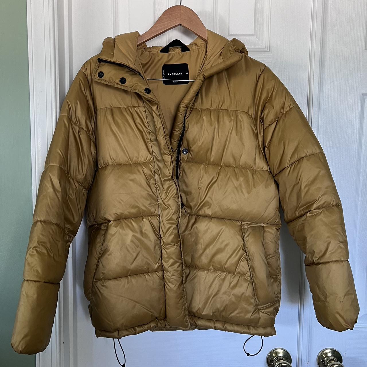 Everlane 2025 yellow puffer