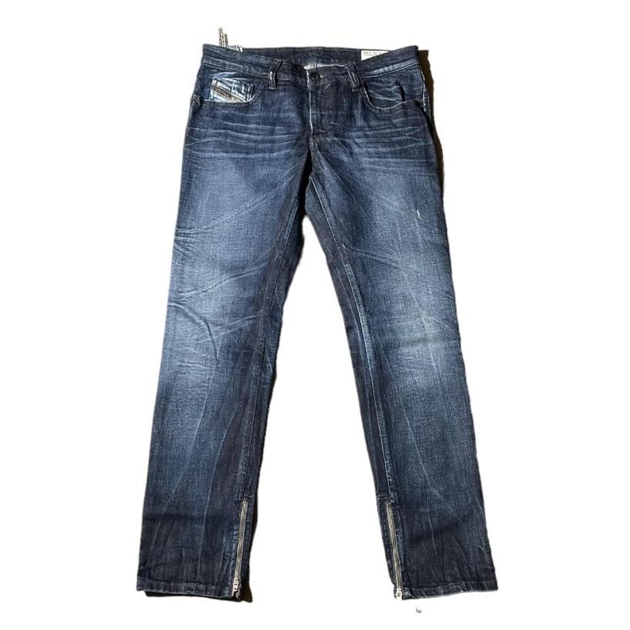 Diesel zathan bootcut button good fly 008B2_stretch jeans made in Italy size 34x32