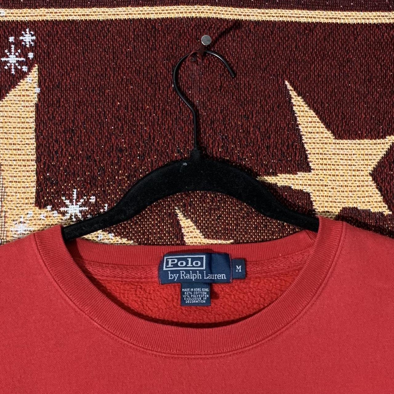 Polo Ralph Lauren Men's Sweatshirt - Red - M – Vi… - image 4
