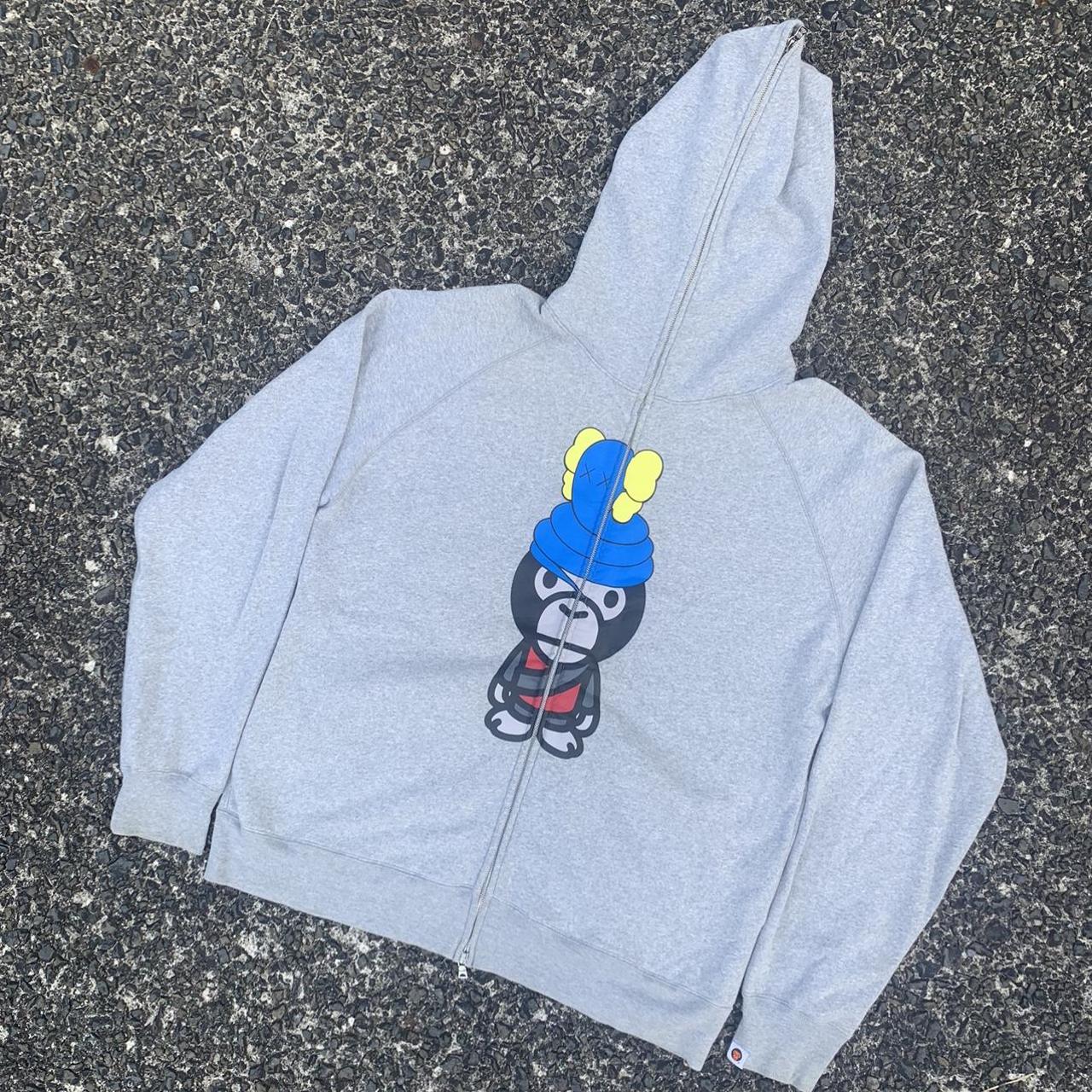 Baby milo x hot sale kaws hoodie