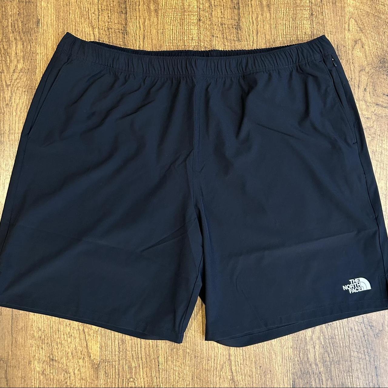 The North Face Shorts Mens XXL Black Elastic Waist - Depop