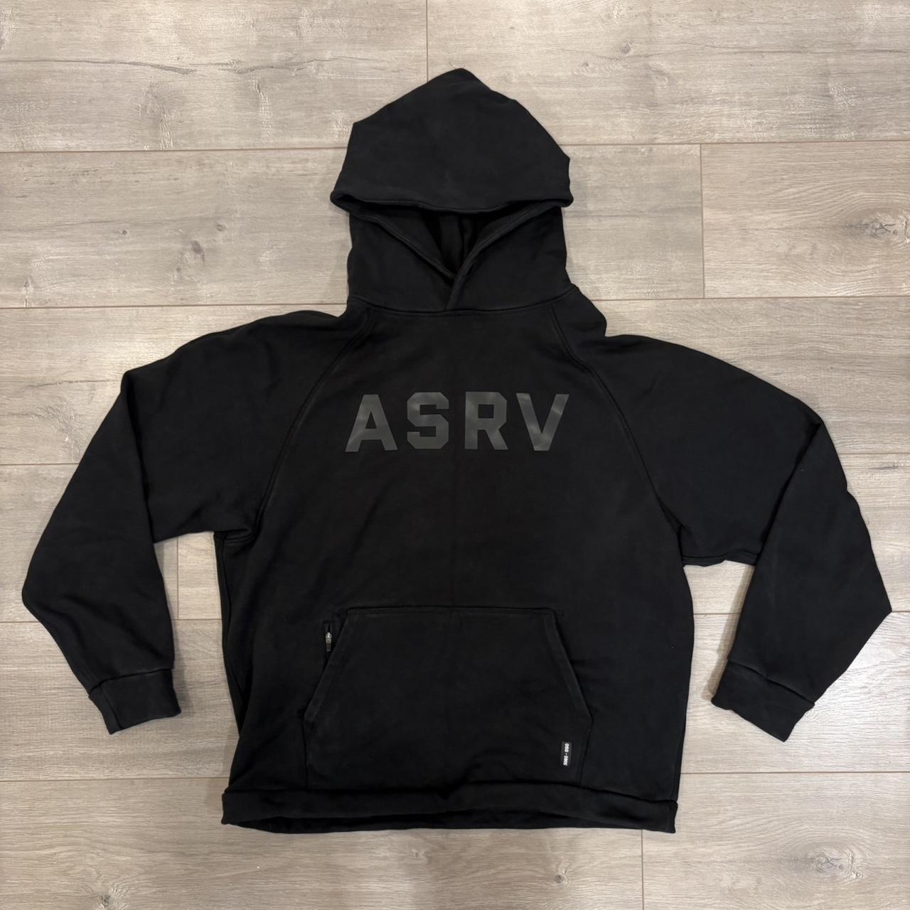 ASRV Men's Hoodie - Black - L – ASRV Tech-Terry W… - image 1