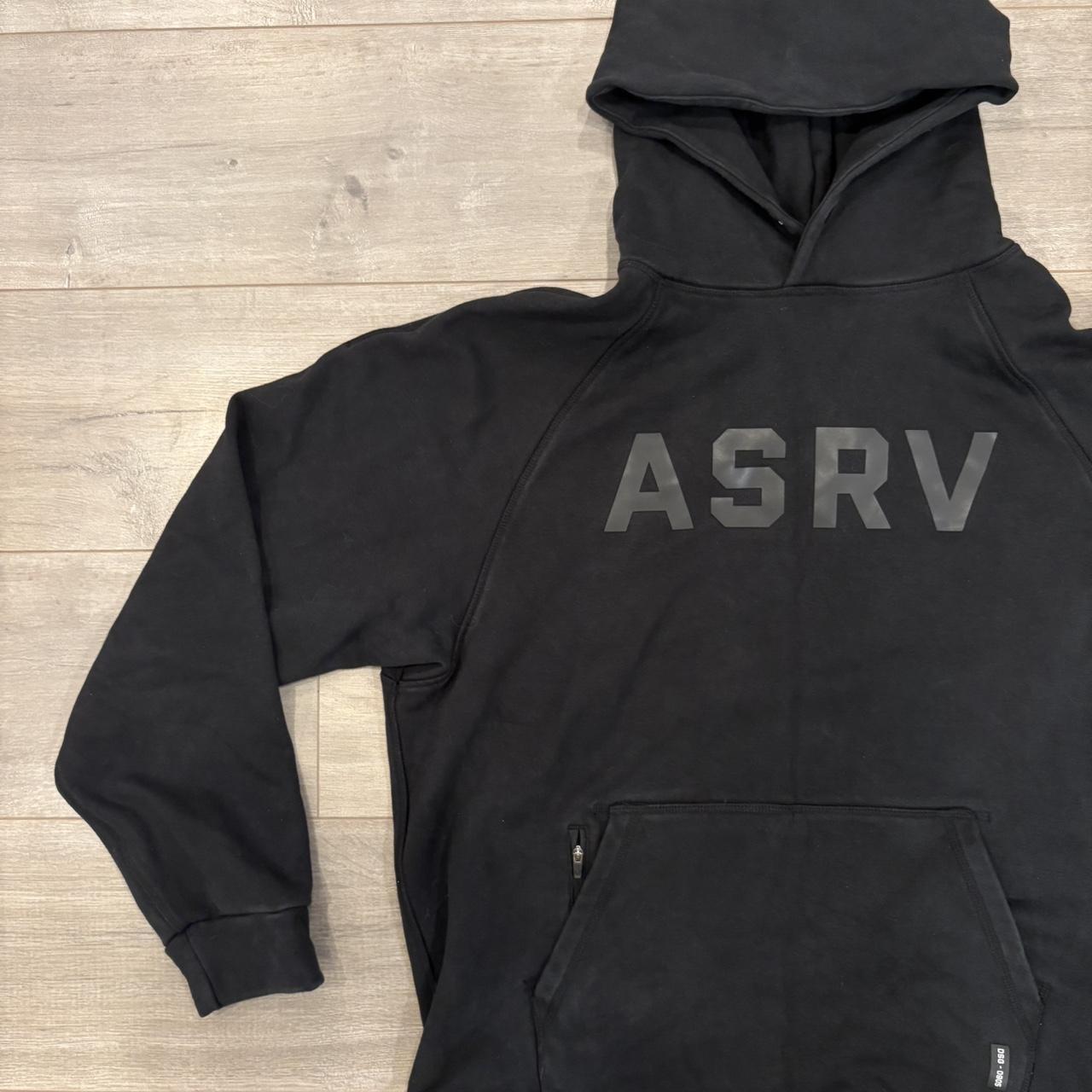 ASRV Men's Hoodie - Black - L – ASRV Tech-Terry W… - image 4