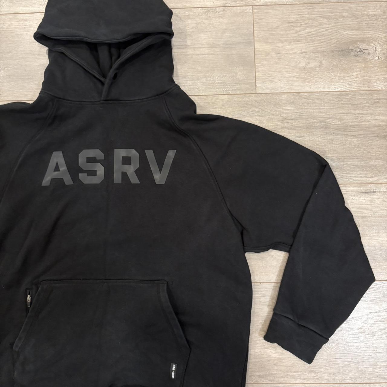 ASRV Men's Hoodie - Black - L – ASRV Tech-Terry W… - image 3