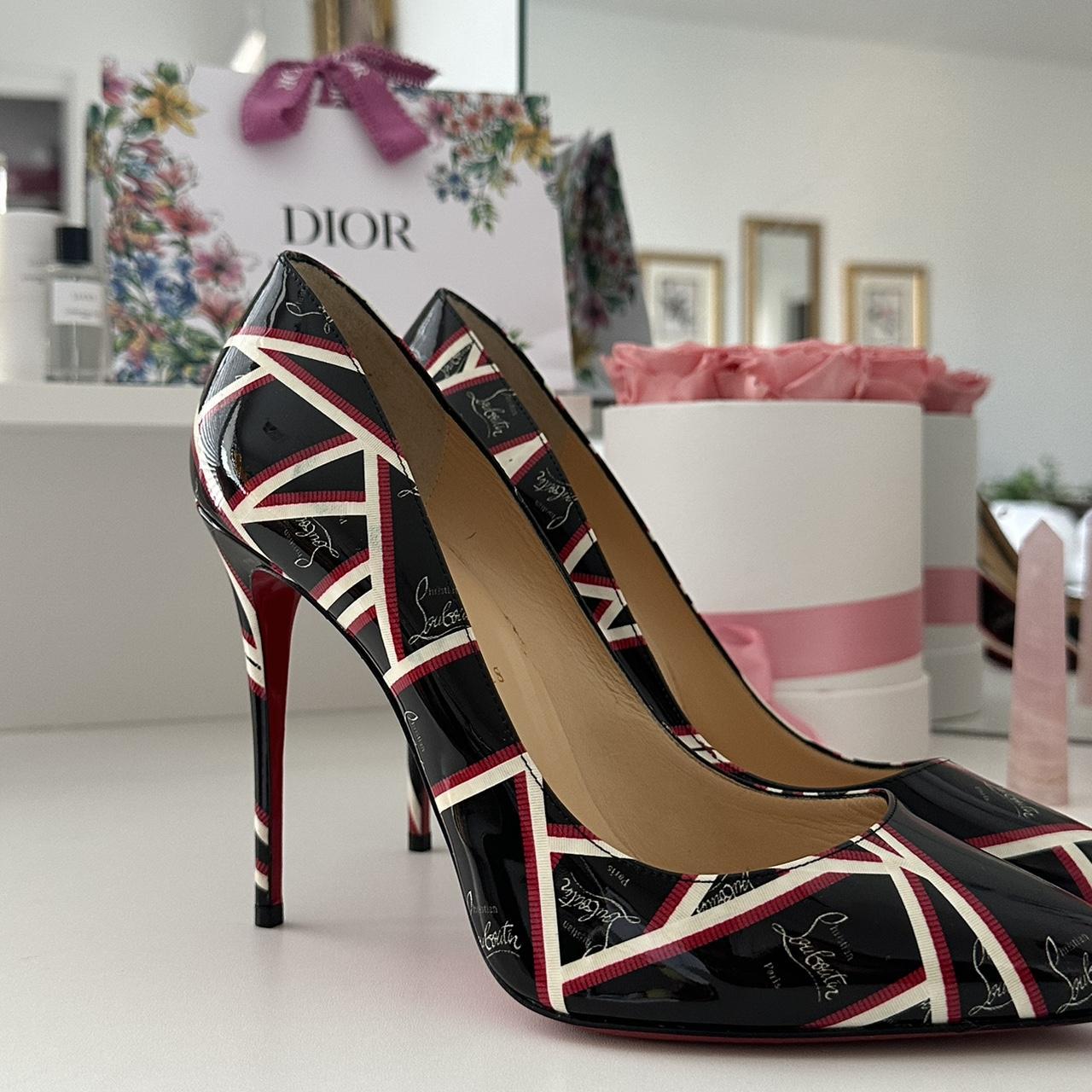 Christian louboutin multicolor outlet heels