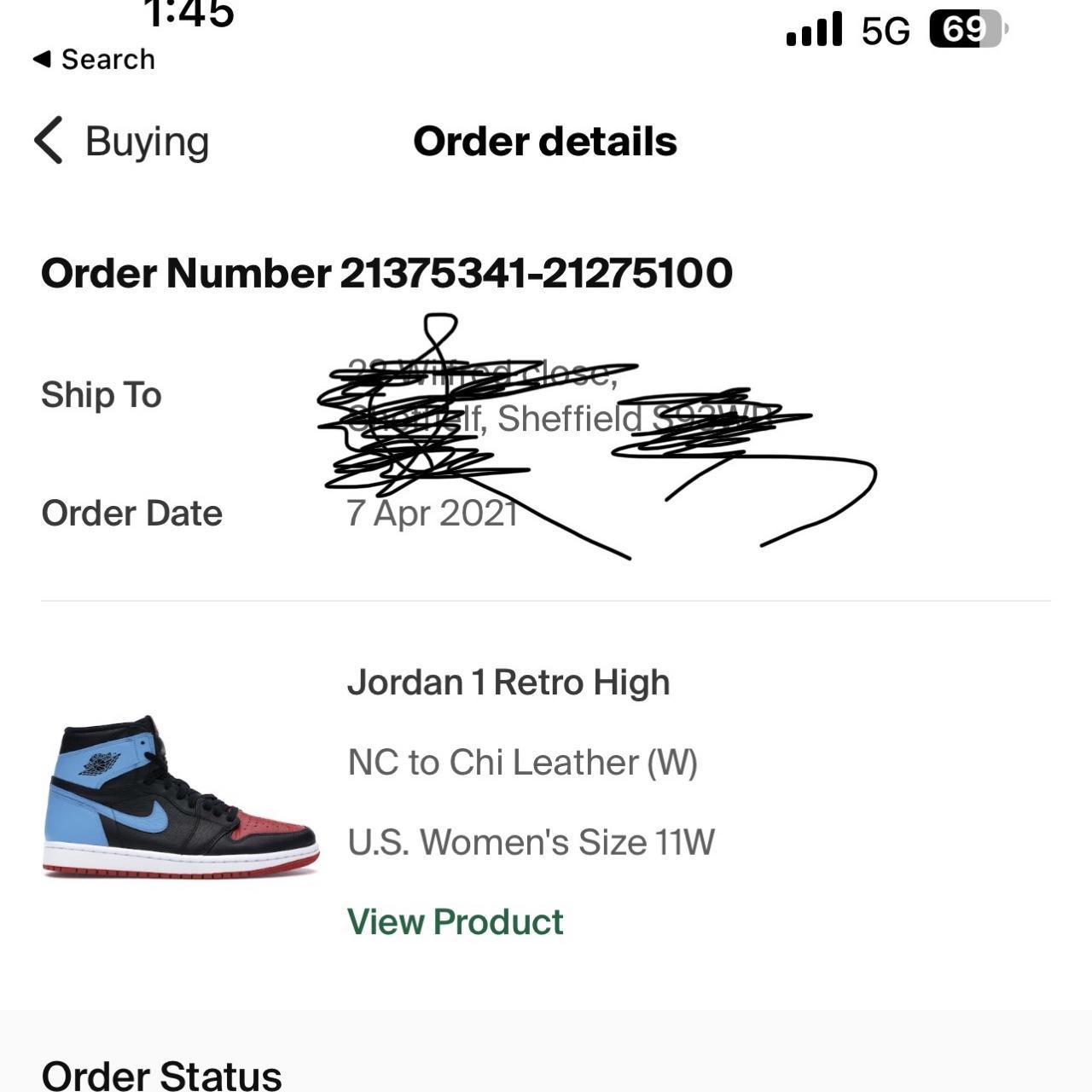 AIR JORDAN 1 HIGH OG UNC TO CHICAGO Barely been... - Depop