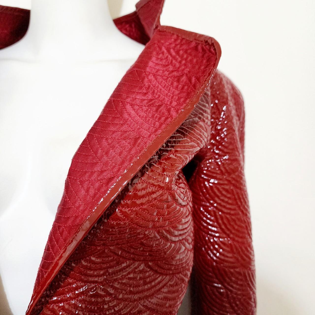 YVES SAINT LAURENT / セットアップ/38/--/RED/無地/NA150-242 Rare Yves Saint Laurent by Tom Ford fall 2004 set sz | Depop