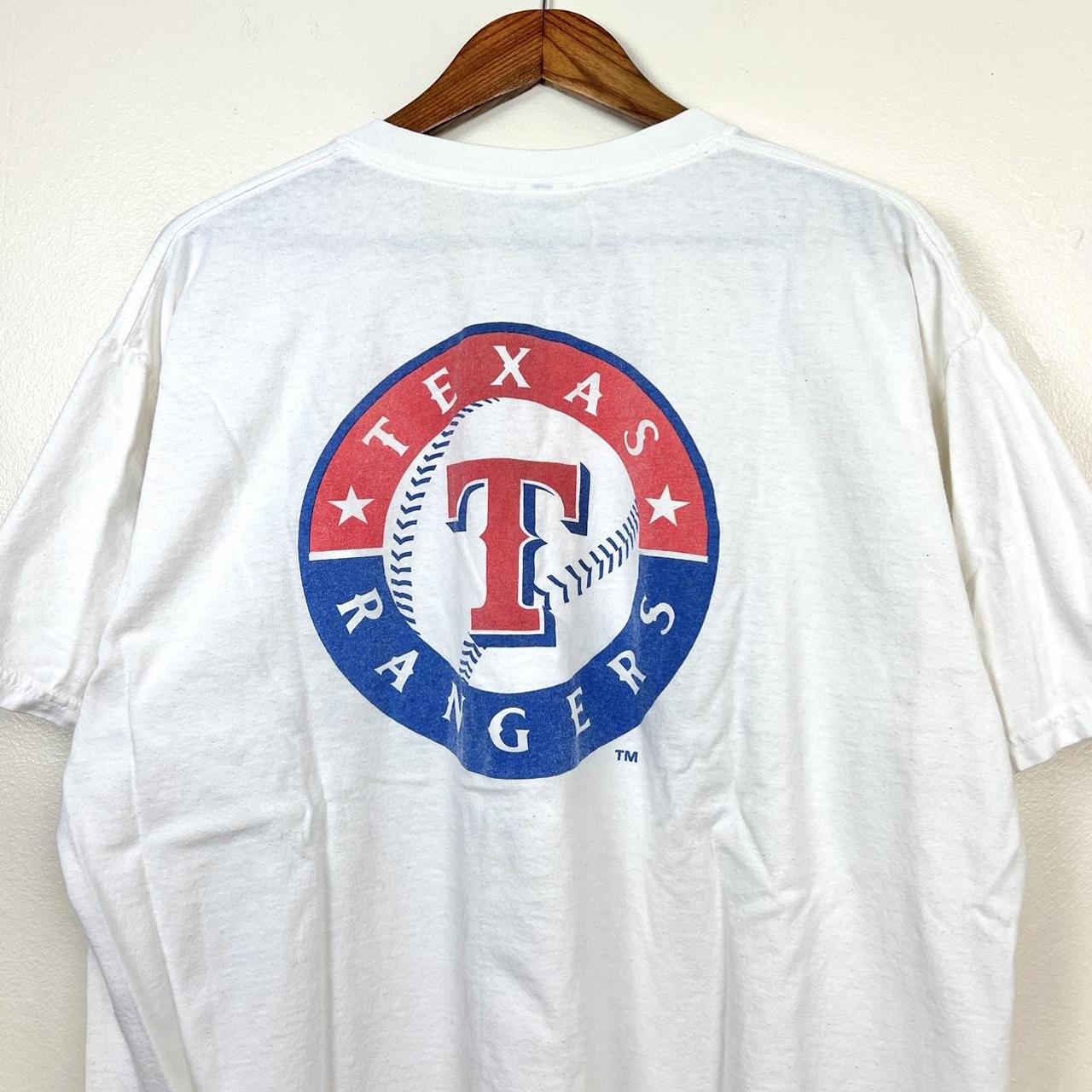 90s Texas Rangers t shirt. Size XXL. In great - Depop