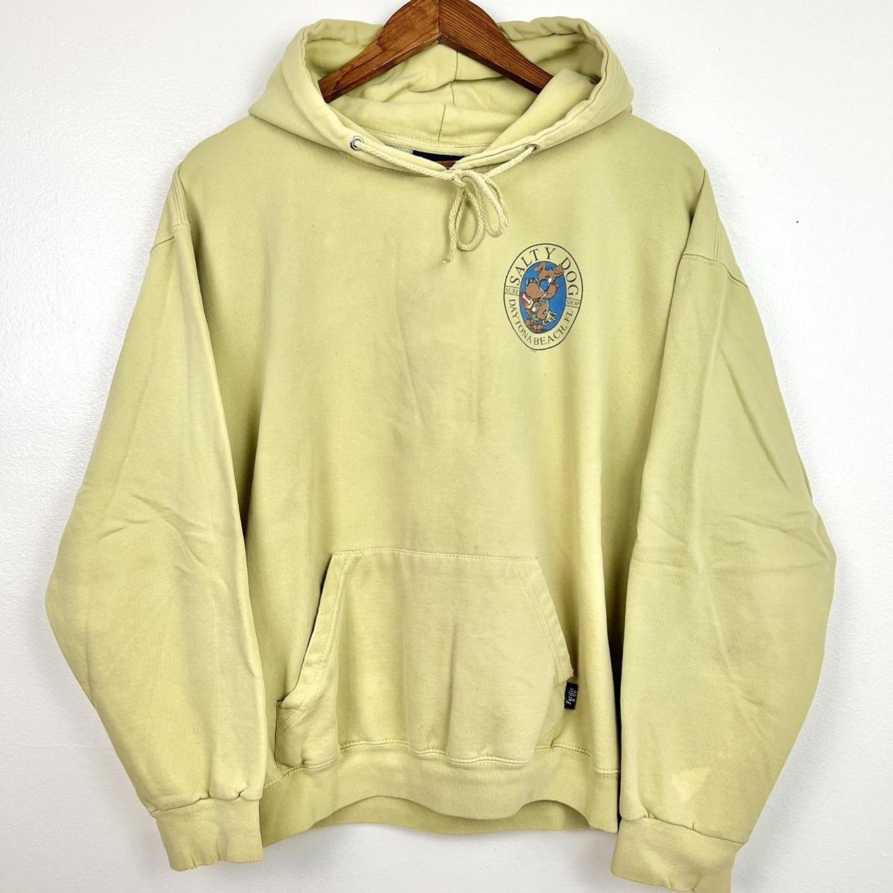 Yellow discount hanes hoodie