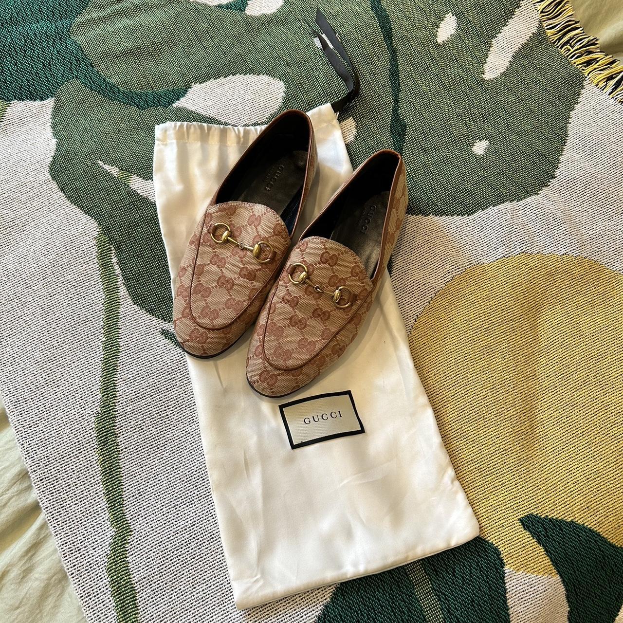 Used gucci loafers on sale women's