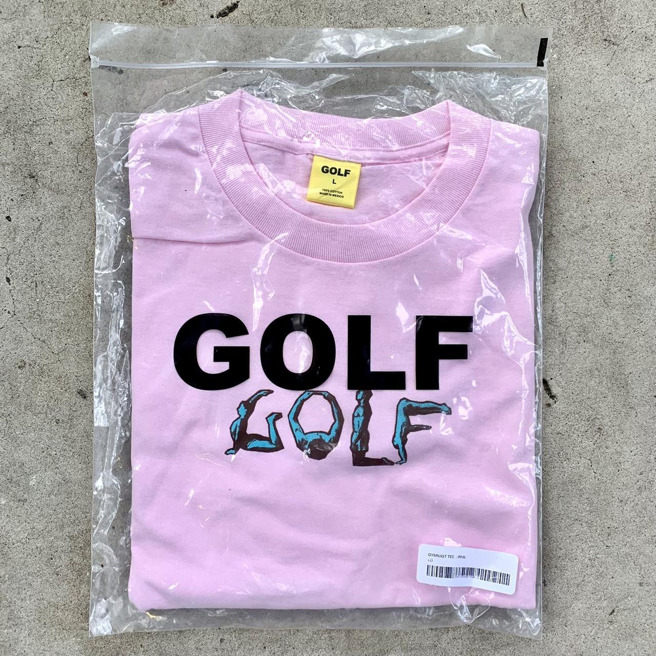 Golf Wang Men's Pink and Blue T-shirt