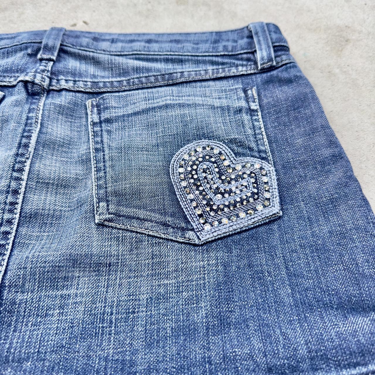 Vintage 90s juicy couture jeans made in usa y2k... - Depop