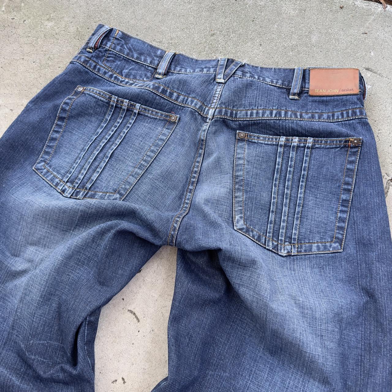 Sean John Men's Blue Jeans | Depop