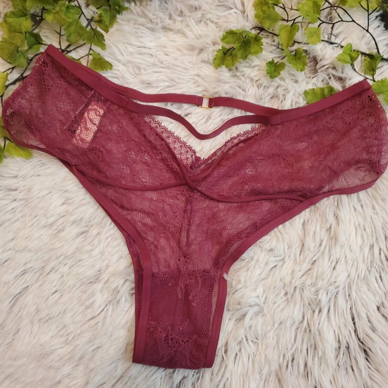 VICTORIA'S SECRET Very Sexy Strappy Mesh Cheeky - Depop