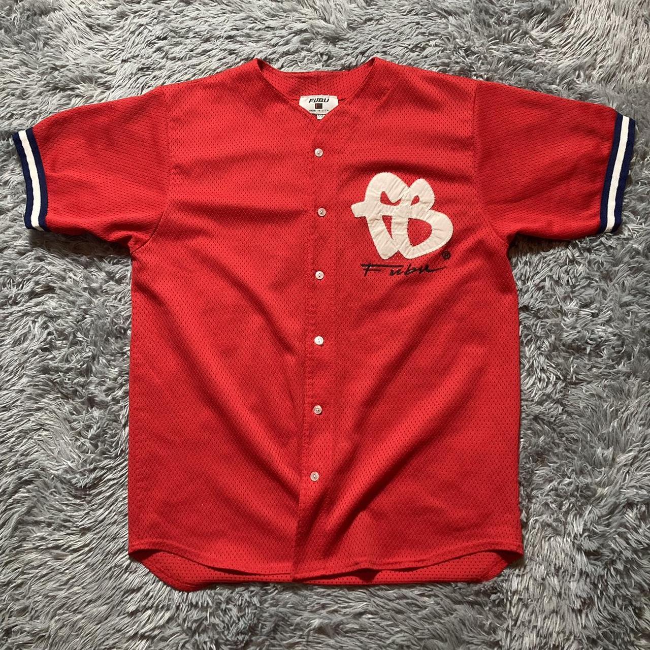 Fubu Baseball Jersey Size:xxxl - Depop