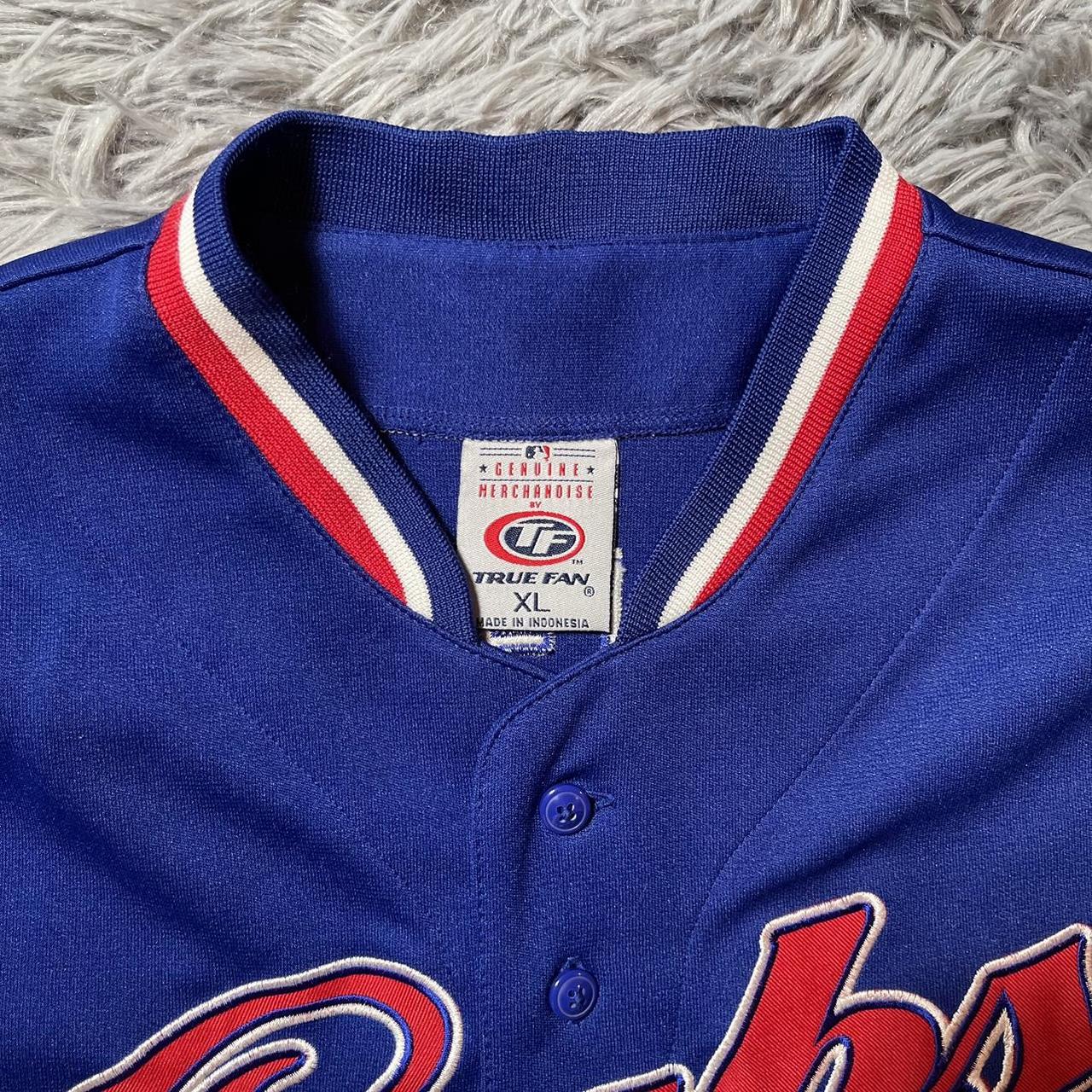 Vintage Y2k Derrek Lee Chicago Cubs jersey raglan t - Depop