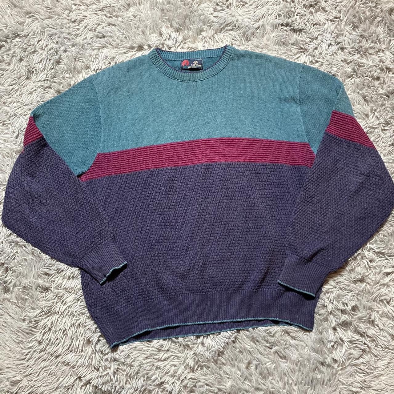 Vintage Crewneck Sweater — Vtg Grandma style... - Depop